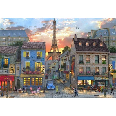 Bluebird 90670 - Streets of Paris - 1000 db-os puzzle