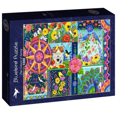 Bluebird  90997 - The Colours of Spring - 1000 db-os puzzle