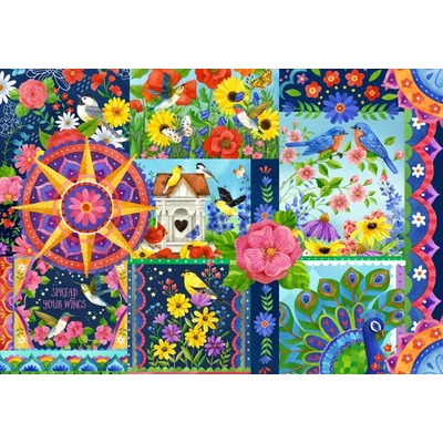 Bluebird  90997 - The Colours of Spring - 1000 db-os puzzle