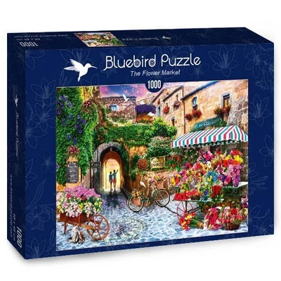 Bluebird 90585 - The Flower Market - 1000 db-os puzzle