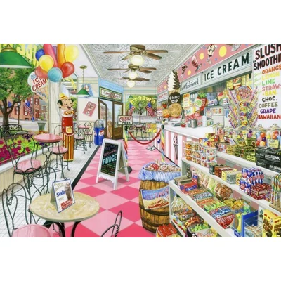 Bluebird 90746 - The Sweet Shop - 1000 db-os puzzle