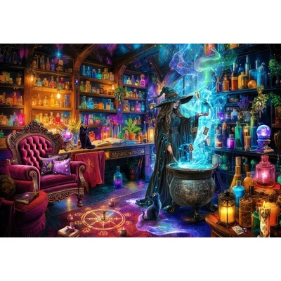 Bluebird 90934 - The Witch&#039;s Lair - 1000 db-os puzzle
