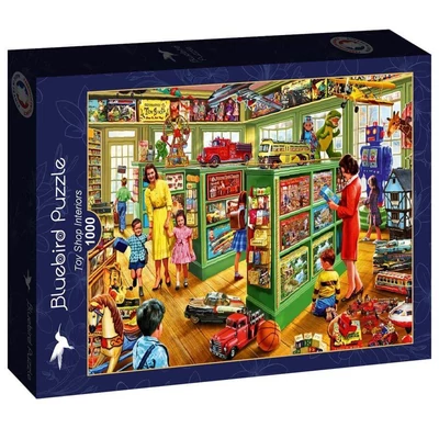 Bluebird 90668 - Toy Shop Interiors - 1000 db-os puzzle