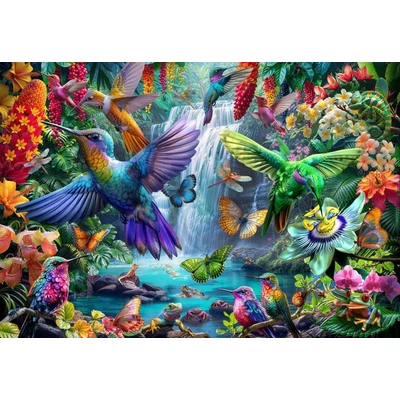 Bluebird 90906 - Tropical Hummingbirds - 1000 db-os puzzle