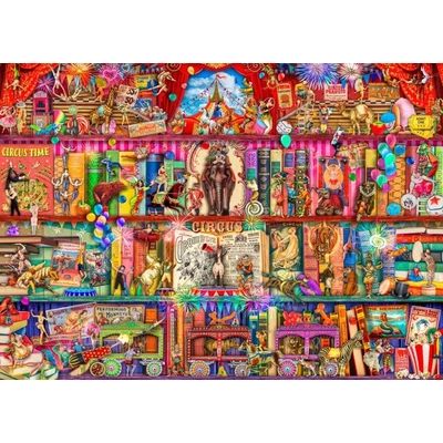 Bluebird 90682 - Circus Extravaganza - 1500 db-os puzzle
