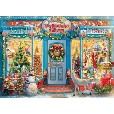 Bluebird 90799 - Holiday Shop - 1500 db-os puzzle