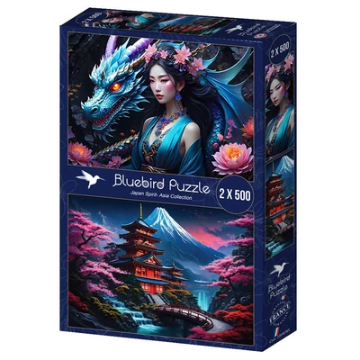 Bluebird 90950 - Japan Spirit - Asia Collection - 2 x 500 db-os puzzle