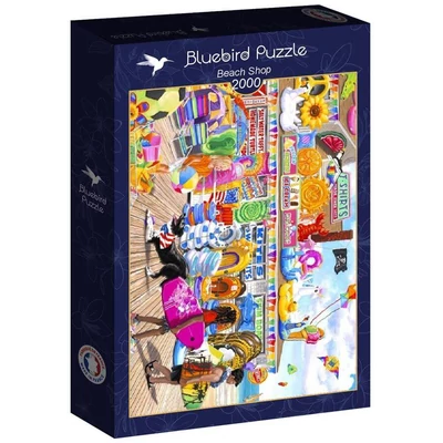 Bluebird 90739 - Beach Shop - 2000 db-os puzzle
