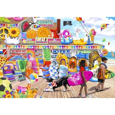 Bluebird 90739 - Beach Shop - 2000 db-os puzzle