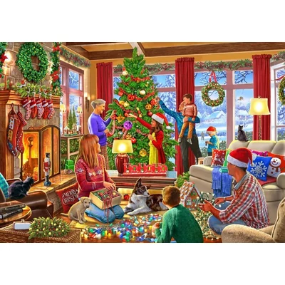 Bluebird 90795 - Christmas Decorating - 2000 db-os puzzle