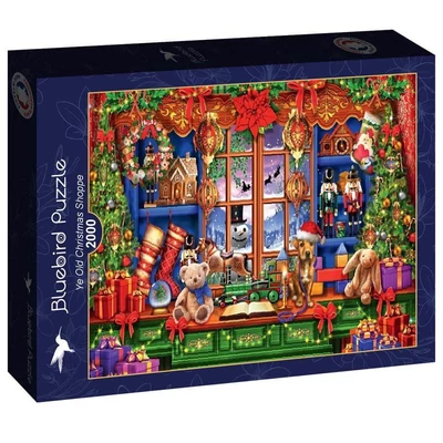 Bluebird 90810 - Ye Old Christmas Shoppe - 2000 db-os puzzle