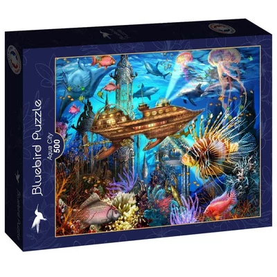 Bluebird 90858 - Aqua City - 500 db-os puzzle