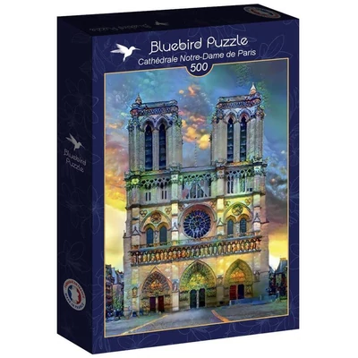 Bluebird 90767 - Cathédrale Notre-Dame de Paris - 500 db-os puzzle