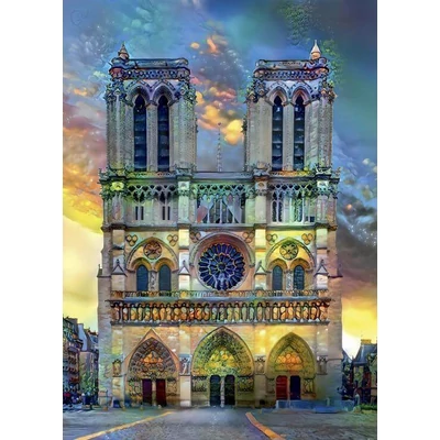 Bluebird 90767 - Cathédrale Notre-Dame de Paris - 500 db-os puzzle