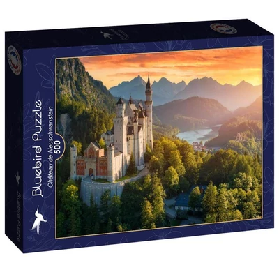 Bluebird 90944 - Château de Neuschwanstein - 500 db-os puzzle