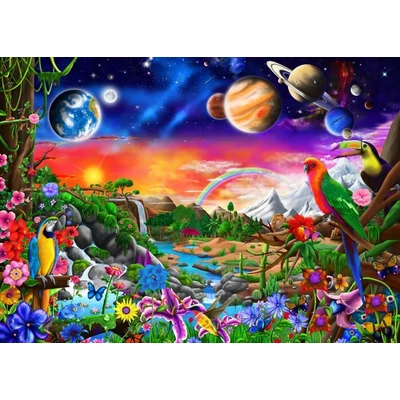 Bluebird 90695 - Cosmic Paradise - 500 db-os puzzle