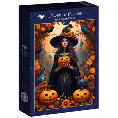 Bluebird 90828 - Halloween Witch - 500 db-os puzzle
