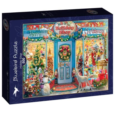 Bluebird 90798 - Holiday Shop - 500 db-os puzzle