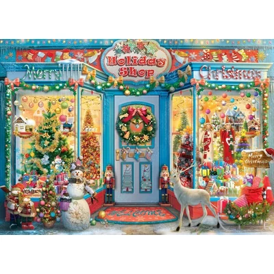 Bluebird 90798 - Holiday Shop - 500 db-os puzzle