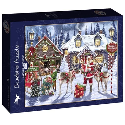Bluebird 90813 - Santa&#039;s Workshop - 500 db-os puzzle