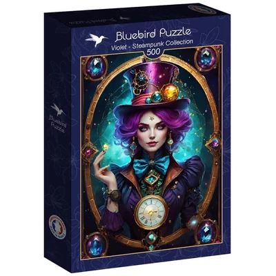 Bluebird 90826 - Steampunk Collection - Violet - 500 db-os puzzle