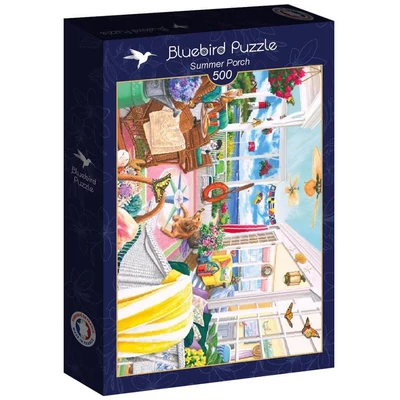 Bluebird 90741 - Summer Porch - 500 db-os puzzle