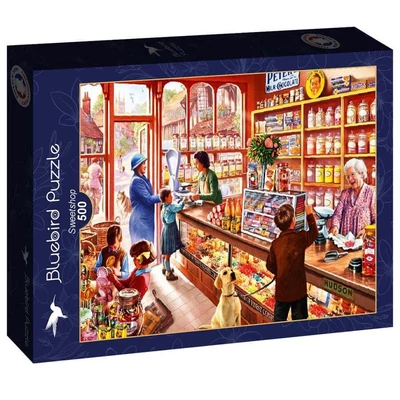 Bluebird 90663 - Sweetshop - 500 db-os puzzle