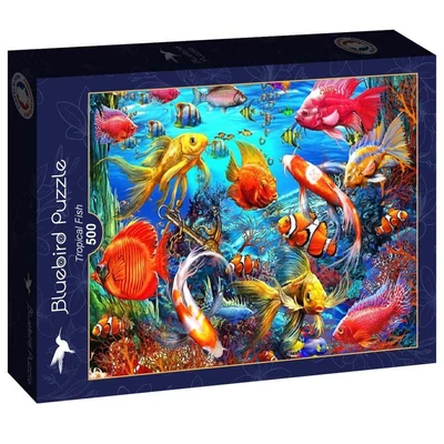 Bluebird 90786 - Tropical Fish - 500 db-os puzzle