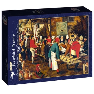 Bluebird 60224 - Peasant Wedding Feast, Pieter Brueghel the Younger - 1000 db-os puzzle