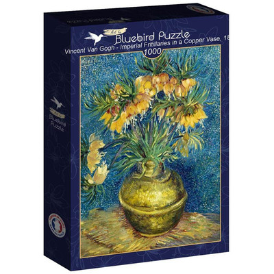 Bluebird 60304 - Imperial Fritillaries in a Copper Vase, Vincent Van Gogh, 1887 - 1000 db-os puzzle