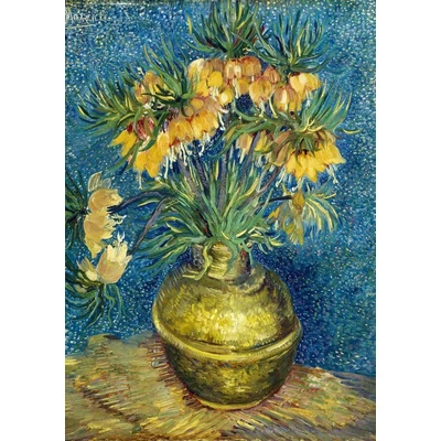 Bluebird 60304 - Imperial Fritillaries in a Copper Vase, Vincent Van Gogh, 1887 - 1000 db-os puzzle