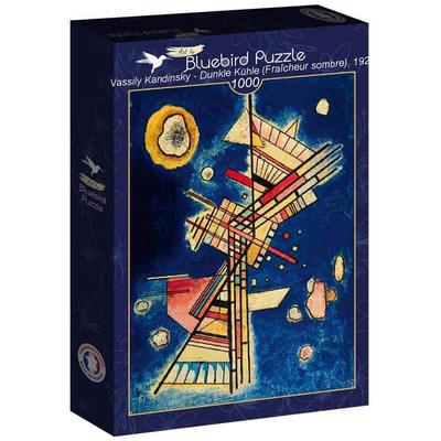 Bluebird 60320 - Dunkle Kühle, Vassily Kandinsky, 1927 - 1000 db-os puzzle