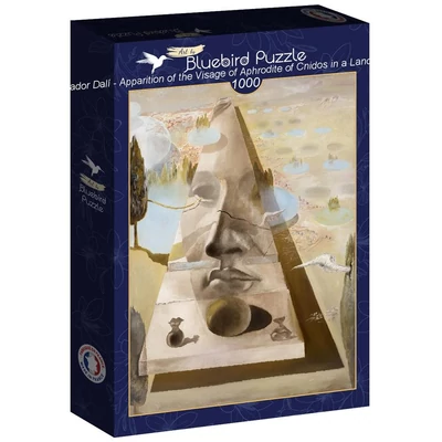 Bluebird 60325 - Apparition of the Visage of Aphrodite of Cnidos in a Landscape, Salvador Dalí, c. 1981 - 1000 db-os puzzle