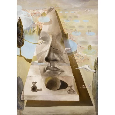 Bluebird 60325 - Apparition of the Visage of Aphrodite of Cnidos in a Landscape, Salvador Dalí, c. 1981 - 1000 db-os puzzle