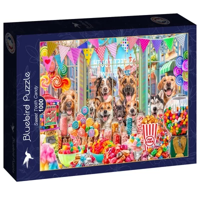 Bluebird 90908 - Sweet Tooth Candy - 1000 db-os puzzle