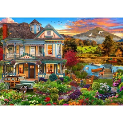 Bluebird 90968 - Garden Country Home - 500 db-os puzzle