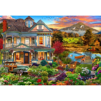 Bluebird 90969 - Garden Country Home - 1000 db-os puzzle