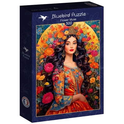 Bluebird 91010 - Flower Muse - 500 db-os puzzle