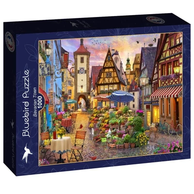 Bluebird 91011 - Bavarian Town - 1000 db-os puzzle