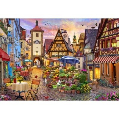 Bluebird 91011 - Bavarian Town - 1000 db-os puzzle