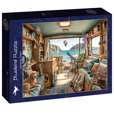 Bluebird 91012 - Camping Coast - 1000 db-os puzzle
