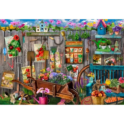 Bluebird 91017 - Garden Tool Fence - 1000 db-os puzzle