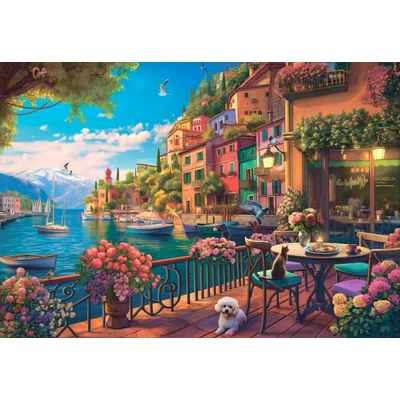 Bluebird 91020 - Lake Como - 1000 db-os puzzle