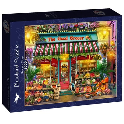 Bluebird 91024 - Grocery Store - 2000 db-os puzzle