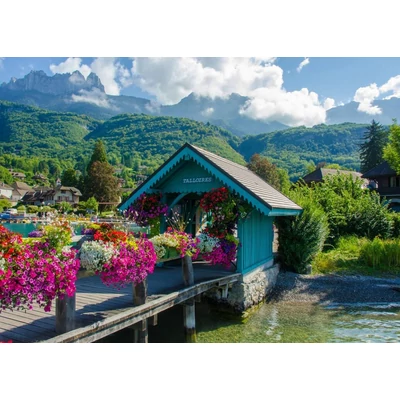 Bluebird 91025 - View of Lake Annecy - 500 db-os puzzle