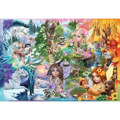 Bluebird 91028 - A Season of Fairies - 1000 db-os puzzle