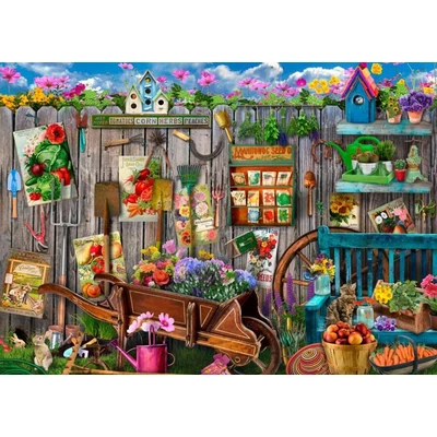 Bluebird 91038 - Garden Tool Fence - 500 db-os puzzle