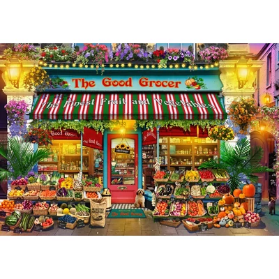 Bluebird 91046 - Grocery Store - 1000 db-os puzzle
