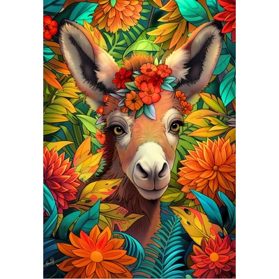 Bluebird 91053 - Blooming Fun - 1000 db-os puzzle