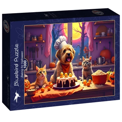 Bluebird 91062 - Baking for Halloween - 1000 db-os puzzle